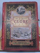 EDMONDO DE AMICIS. CUORE. Treves, 1892 (prima edizione illustrata)