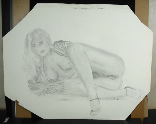 Bar disegno originale nudo - disegno,