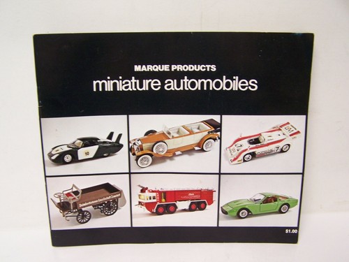 Catalogo auto giocattolo 1974