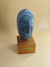 Scultura in pietra lavica di Misuraca Antonino vintage - peso 2900 g. misure con