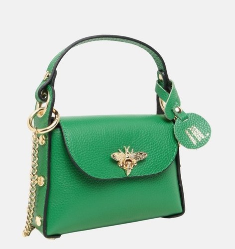 Vera pelle borsa mini - pelle, donna