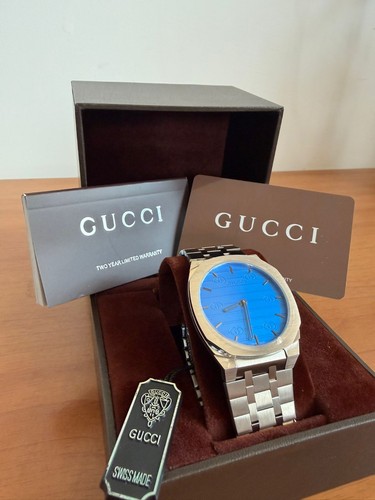 Gucci 25h ya163409 - 38mm, blue