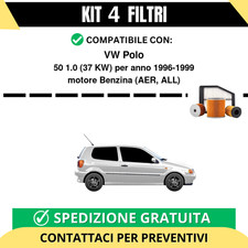Kit 4 Filtri Tagliando per VW