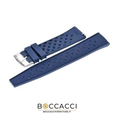 TROPIC Cinturino in Silicone 20mm Tropic Blu, Easy-Fit (NUOVO)