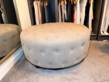 pouf pouf dunelm grigio grande