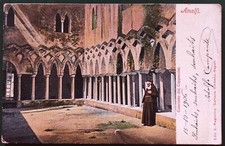 AMALFI CONVENTO DEI CAPPUCCINI VIAGGIATA 1906 - SALERNO - 5148