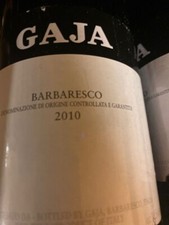 GAJA BARBARESCO 2010 VINO