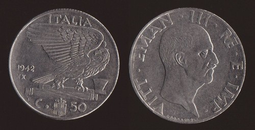 Centesimi 1942 impero - 50,