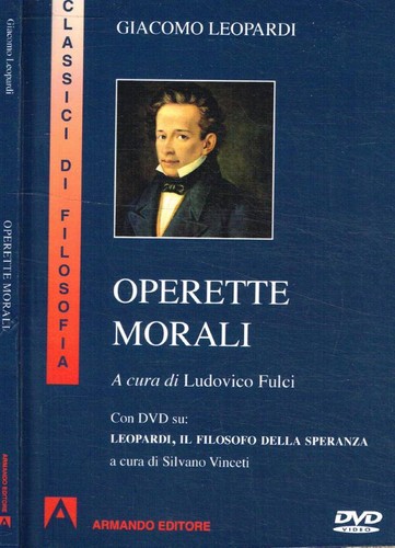 Operette morali leopardi - operette, .