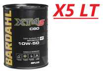 5 LITRI OLIO MOTORE MOTO 4T BARDAHL XT4-S XTS C60 10W50 RACING 100 % SINTETICO