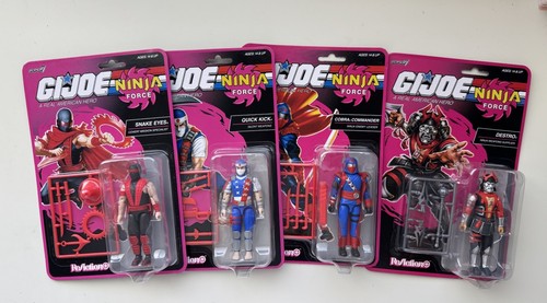 Super7 joe reaction ninja - super7, gi