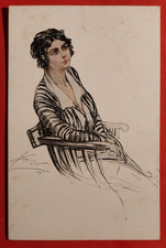 CARTOLINA DONNINE - MAZZA ( C