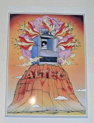 Poster altec voce del teatro - altec,