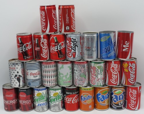 Diverse lattine coca - diverse, coca-cola
