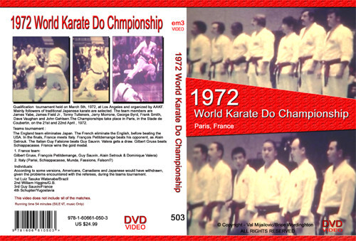 1972 world karate - world, do