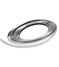 Profilo adesivo in pvc cromato 6 mm - VARIE APPLICAZIONI - ROTOLO DA 8 METRI