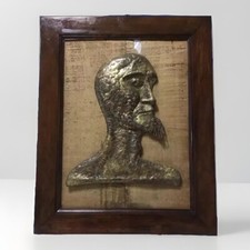 ?  Antica scultura bassorilievo in rame periodo ventennio fascista ??