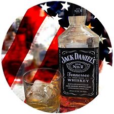 Adesivo buccia e bastone 4 pollici Jack On Ice è americano