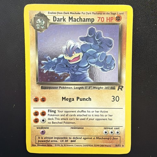 Dark machamp team rocket - 10/82,