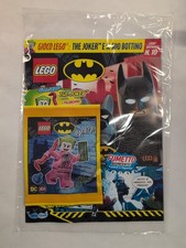 LEGO BATMAN MAGAZINE N. 10 + MINIFIGURE JOKER E BOTTINO NUOVO EDICOLA 2025