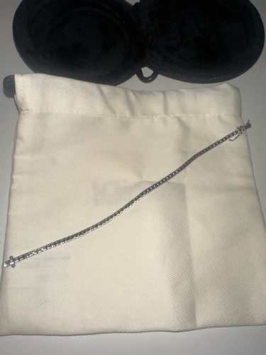 Bracciale tennis maglia oro - bracciale,