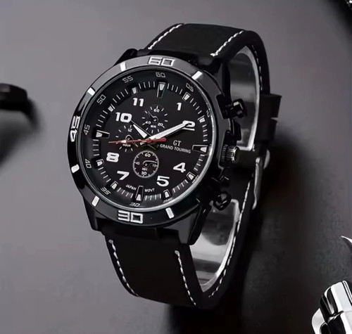 Orologio grand touring nero - orologio,