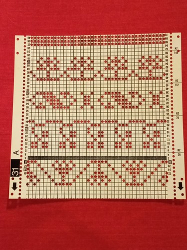 Passap pfaff punchcard deco - passap,