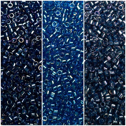 Miyuki delica blu - 11/0, interno