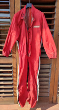 Tuta antipioggia da moto DAINESE Vintage anni '80 motorbike suit red rosso Tg. L