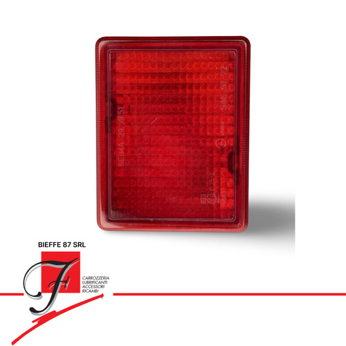 Vetrino posteriore rosso - vetrino,