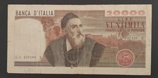 Banconota Italia 20000 Lire Tiziano 1975 Pick#104 Rara - Fine