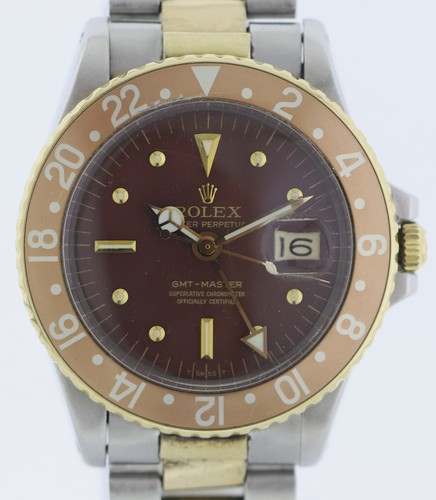 Raro rolex gmt - master, rootbeer