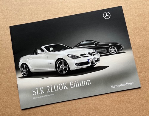 Brochure mercedes slk 2look - brochure,