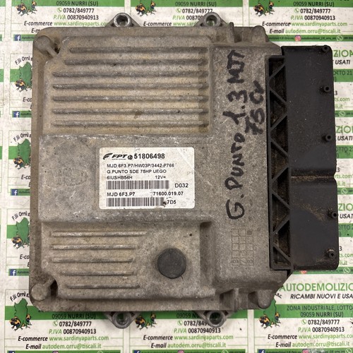 Centralina motore fiat grande - fiat,