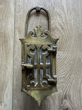 Antico Battiporta Vintage Ottone Art Decò Peep Hole Speak Facile