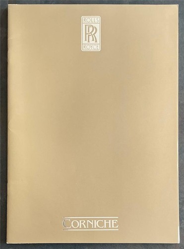 Brochure vendita auto rolls - auto,