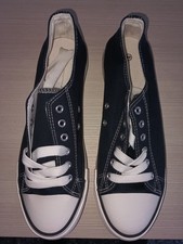 SNEAKER basse in tela, colore