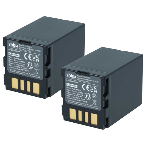 Batteria per jvc mg505as - 2x,