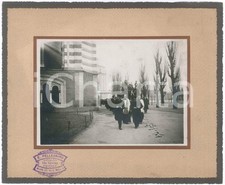 1915 ca MILANO Corteo funebre - Cimitero Monumentale (2) Foto E. PELLEGRINO