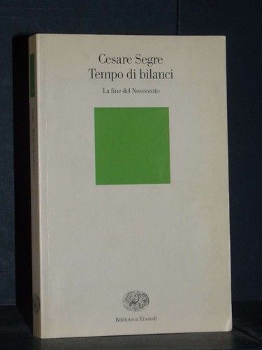 Cesare segre tempo di - -,