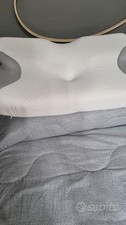 Coppia cuscini con forma anatomica per cervicale 