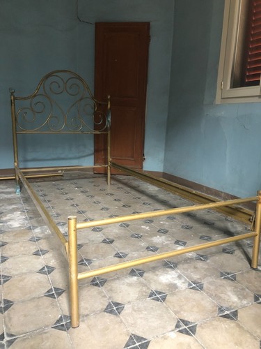 Letto ottone singolo - letto, 95