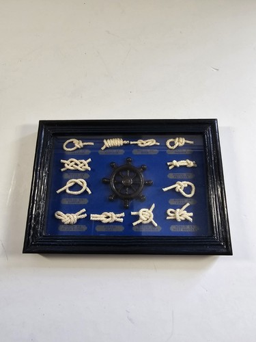 Nautical display framed - nautical,