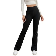 Pantaloni Donna Vita Alta Neri
