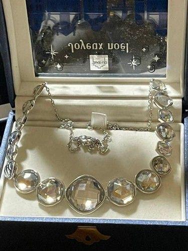 Swarovski necklace size 42cm - size,