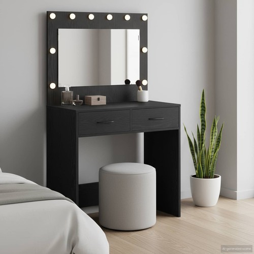 Tavolo trucco con luci a - trucco,