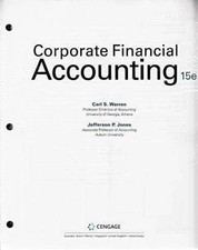 Corporate Financial Accounting