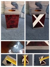 Vintage portapenne o portaspazzolino o altro Legno Metallo L'ape Regina