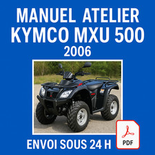 Manuel atelier kymco - manuel, 500