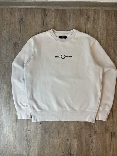Felpa fred perry bianca - felpa, |
